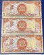 Lot De 3 Billets De 1$ Neuf UNC Numéros Qui Se Suivent …. Vendu En L’état - Trinidad & Tobago