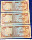 Lot De 3 Billets De 1$ Neuf UNC Numéros Qui Se Suivent …. Vendu En L’état - Trindad & Tobago