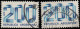 Argentine 1978. ~ YT 1148 X 12 + 1149 X 9 - Chiffres ( 21 V) - Usados