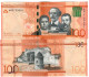 Dominican Republic 10x 100 Pesos 2022 UNC - Dominicana