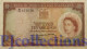 RHODESIA & NYASALAND 10 SHILLINGS 1960 PICK 20a VF RARE - Rhodésie