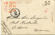 JAPON CARTE POSTALE AYANT VOYAGEE -MIKASA -THE COMMANDING SHIP OF THE UNITED SQUADRON - Lettres & Documents