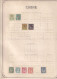 Chine - Collection Sur Pages Standard Yvert Et Tellier - Neufs Sans Gomme / Oblitérés - Unused Stamps