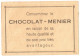 IMAGE CHROMO CHOCOLAT MENIER N° 14 ECOSSE SCOTHLAND EDIMBOURG MONUMENT WALTER SCOTT - Menier