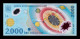 Rumanía Romania 2000 Lei Commemorative 1999 Pick 111a Polymer Sc Unc - Roumanie