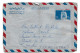 Qatar 1977 Aerogramme 50d Postal Used Prepaid Printed Stamp Sent To Pakistan As Scan. - Qatar