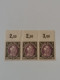 Danzig, 3 Timbres, 5 Pfennig. Proclamation Of The Free City 1920. Neuf Sans Charnière - Neufs