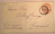 Ecuador 1891 „5 CENTAVOS“ Surcharge On 10c Condor Postal Stationery Envelope Used  (entier Cover Lettre - Equateur