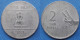 INDIA - 2 Rupees 2008 "Hasta Mudra" KM# 327 Republic Decimal Coinage (1957) - Edelweiss Coins - Géorgie