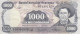 Nicaragua Lot Of 2, #144 500 Cordobas, ##145b 1000 Cordobas, C1987 Banknotes - Nicaragua