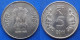 INDIA - 5 Rupees 2011 "Lotus Flowers" KM# 399.1 Republic Decimal Coinage (1957) - Edelweiss Coins - Georgië