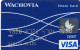 USA - Wachovia Visa, 08/09, Used - Cartes De Crédit (expiration Min. 10 Ans)