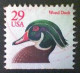 Stamps, United States, Scott #2485, Used(o), 1991,  Wood Duck Definitive, 29¢, Multicolored - Used Stamps