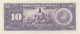 Venezuela #61b, 10 Bolivares, 1990 Banknote - Venezuela