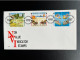 JERSEY 1993 FDC NON VALUE INDICATOR STAMPS - Jersey