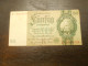 Ancien Billet 50 Mark  1933 - 100 Mark