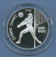 Korea Nord 500 Won 1991 Olympia Volleyball, Silber, KM 63 PP In Kapsel (m4642) - Korea, North