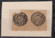 Pair Of 'Circular' Series Jammu And Kashmir  MH 1878 - 1893, British India, (Cond 1 Stamp Deep Tear Into Print) - Jummo & Cachemire