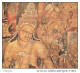 3 X Used Blocks, India 1971, UNESCO, Ajanta Caves Painting, Art, Buddha, Lotus, Monkey - UNESCO