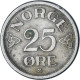 Norvège, 25 Öre, 1955 - Norvège