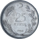 Turquie, 25 Kurus, 1960 - Turquie