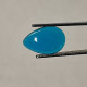 Opale Bleue Éthiopienne: 1.48 Carats | Cabochon Poire | Traitée - Ópalo