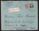 L. Recomm. Affr. N°197+214 D'IXELLES/1922 Pour Le Maroc Réexpédiée Vers La France - 1921-1925 Petit Montenez