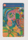 SINGAPORE - Childs Painting GPT Magnetic Phonecard - Singapour