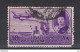 EGYPT - VARIETY  STAMP:  1947  AIR  MAIL  -  10 C. USED  STAMP  -  PERFIN  -  YV/TELL. 34 - Airmail