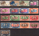 New Caledonia 1928 Issue Various Values X17 Very Fine Used - Usados