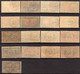 New Caledonia 1928 Issue Various Values X17 Very Fine Used - Used Stamps