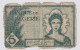 Algeria 5 Francs 1942 - Algérie