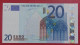 20 EURO M005 Spain Serie V Duisenberg Perfect UNC - 20 Euro