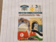 JORDAN-(JO-ALO-0122)-TUNIS-(37)-(tirage-100.000)-(3JD)-(01/2002)-used Card+1card Prepiad Free - Giordania