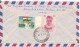 India Air Mail Cover Sent To Denmark 19-11-1990 Topic Stamps - Posta Aerea