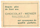 IMAGE CHROMO CHOCOLAT MENIER N° 240 ITALIE ROME CHÂTEAU SAINT ANGE  ARCHITECTURE PATRIMOINE MAUSOLEE D'HADRIEN HISTOIRE - Menier