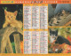 CALENDRIER ANNEE 1998, COMPLET, CHATONS, CHIOTS COULEUR  REF 14382 - Grand Format : 1991-00