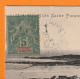 1907 - SPM - Timbre à 5 Centimes Groupe Sage Sur CP NON Colorisée Vers TOULON - Panorama De La Ville Vue Du Nord - Covers & Documents