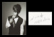 Nicola Sirkis - Indochine - Belle Carte Signée + Photo - Bruxelles 90s - Zangers & Muzikanten