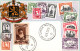 Représentation De Timbres - Belgique (Belgie) Carte Gaufrée 1939 - Tampon Liège, Exposition Internationale De L'eau - Briefmarken (Abbildungen)