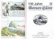 B100 895 Festschrift 100 Jahre Geraer Hütte Deutscher Alpenverein Rarität ! - Livres Anciens