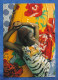 CPM Niger Photo Artistique - PIN UP Jeune Femme Faisant La Sieste Dans Un Tee Shirt à Tête De Léopard Photo Marie HALD - Niger