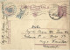 ROMANIA 1943 MILITARY POSTCARD, CENSORED, CERNAUTI STAMP, POSTCARD STATIONERY - Cartas De La Segunda Guerra Mundial