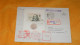 ENVELOPPE DE 1992../ RECOMMANDE R 241 PRAHA 53 TCHECOSLOVAQUIE POUR ANTWERPEN...CACHETS FLAMME + TIMBRE - Storia Postale