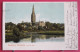 Angleterre - Salisbury Cathedral From The River - CPA Précurseur 1902 En Très Bon état - Salisbury