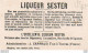 V12 96Hys   Liqueur Sester Image Jeune Homme Assis à L'arriere D'un Tramway Omnibus Complet Novembre - Alcohol