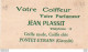 V11 96Hs Carte Parfumée Parfum Pompeïa L.T. Piver Paris Parfumerie Coiffeur Jean Plassit à Pontet Eyrans - Anciennes (jusque 1960)