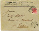 LIECHSTENSTEIN - AUTRICHE 10 H. SUR LETTRE DE SCHAAN POUR NENDELN, 1903 - ...-1912 Prephilately