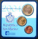 SAX2004X.1 - MINI SET SAINT MARIN - 2004 - 1 Cent, 10 Cents Et 1 Euro - San Marino