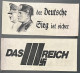 Large Size Nazi Propaganda FORGERY Overprint On Genuine 20M Mark 1923 Banknote VF - Colecciones